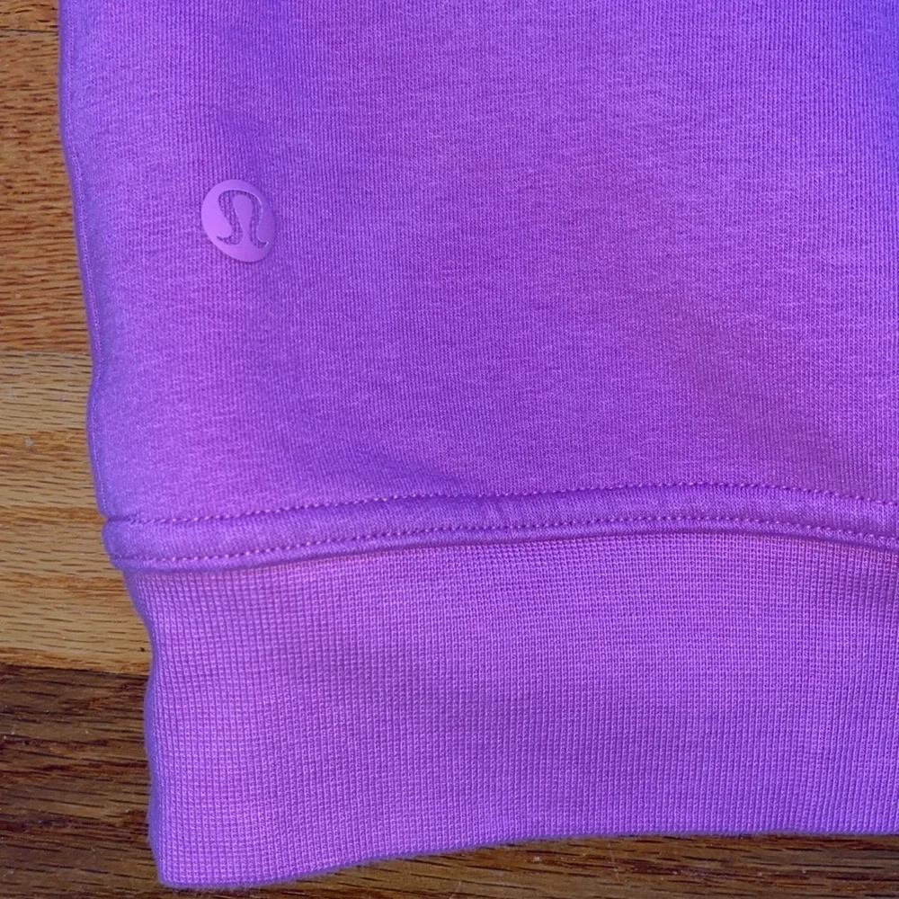lululemon athletica Purple Hoodie Sweatshirt